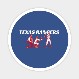 TEXAS RANGERS BASEBALL CHAMPS Magnet